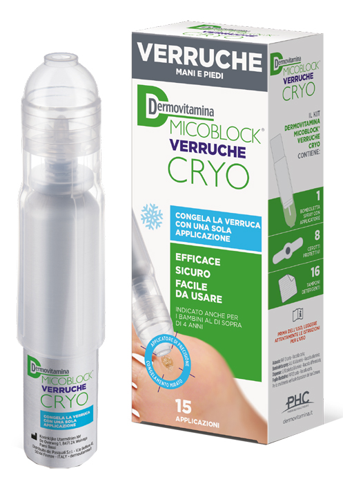 DERMOVITAMINA MICOBLOCK VERRUCHE CRYO SPRAY 38 ML - FARMAPRIME