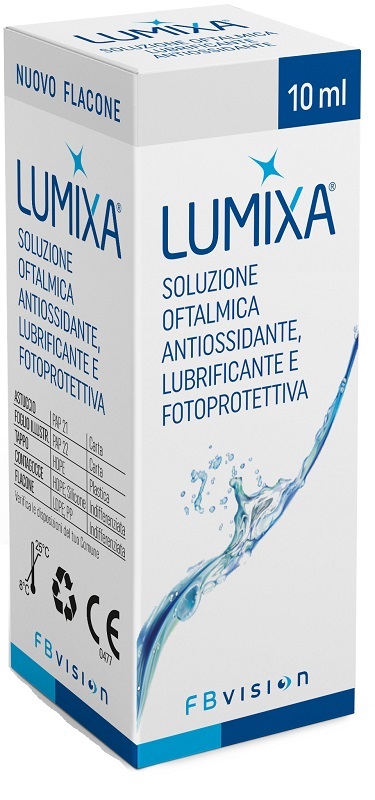 LUMIXA SOLUZIONE OFTALMICA LUBRIFICANTE ANTIOSSIDANTE 10 ML - FARMAPRIME