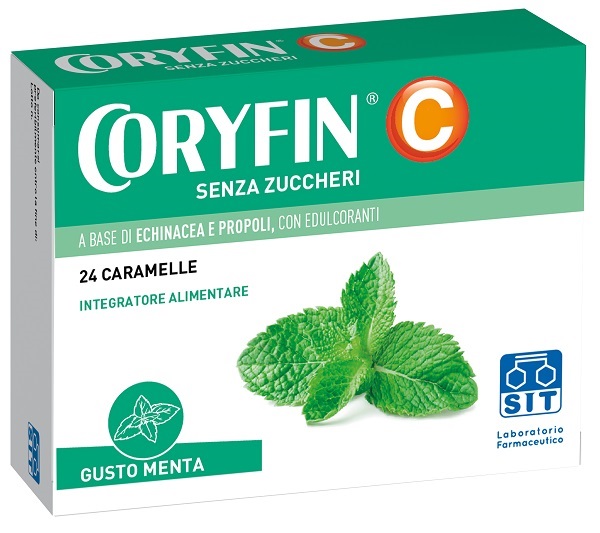 CORYFIN C SENZA ZUCCHERO MENTOLO 48 G - FARMAPRIME