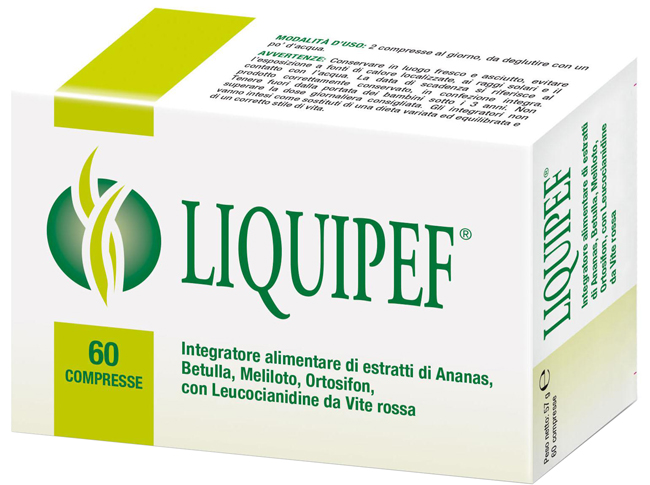 LIQUIPEF 60 COMPRESSE - FARMAPRIME