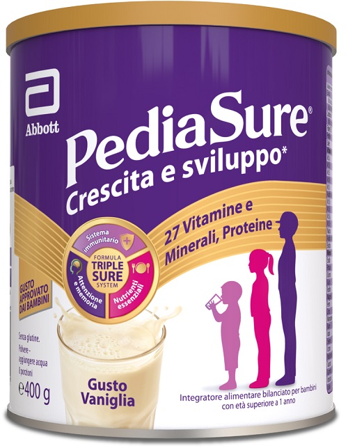 PEDIASURE CRESCITA&SVILUPPO VANIGLIA 400 G - FARMAPRIME