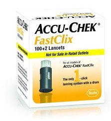 LANCETTE PUNGIDITO ACCU-CHEK FASTCLIX 100 + 2 PEZZI - FARMAPRIME
