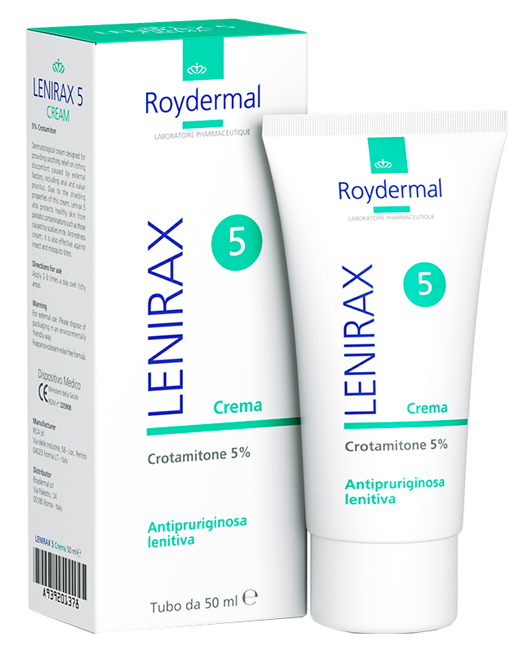 LENIRAX 5 CREMA DERMATOLOGICA CROTAMITONE 5% 50 ML - FARMAPRIME