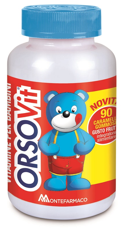 ORSOVIT CARAMELLE GOMMOSE 90 PEZZI - FARMAPRIME