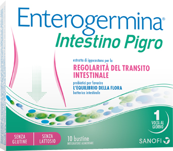 ENTEROGERMINA INTESTINO PIGRO 10 BUSTINE - FARMAPRIME