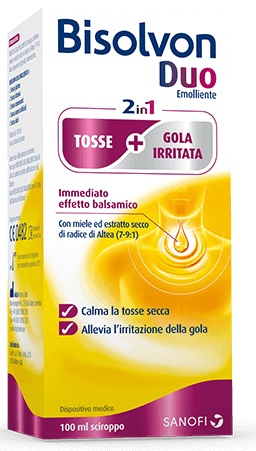 BISOLVON DUO SCIROPPO EMOLLIENTE 100 ML - FARMAPRIME