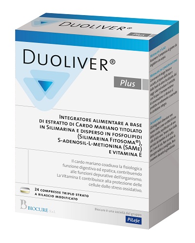 DUOLIVER PLUS 24 COMPRESSE - FARMAPRIME