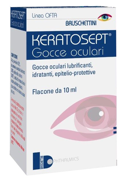 GOCCE OCULARI KERATOSEPT 10 ML - FARMAPRIME