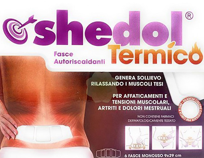 CEROTTO AUTORISCALDANTE SHEDOL TERMICO 6 PEZZI - FARMAPRIME