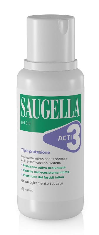 SAUGELLA ACTI3 DETERGENTE INTIMO 250 ML - FARMAPRIME