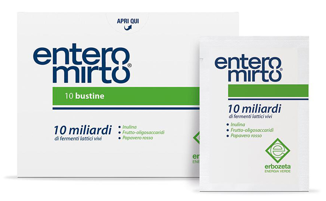 ENTERO MIRTO 10 BUSTINE - FARMAPRIME