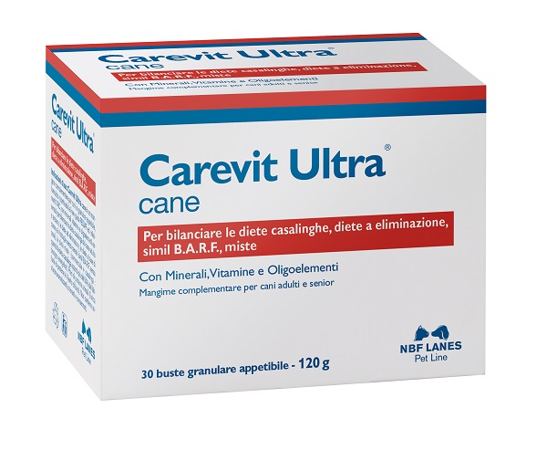 CAREVIT ULTRA CANE 30 BUSTE DA 4 G - FARMAPRIME