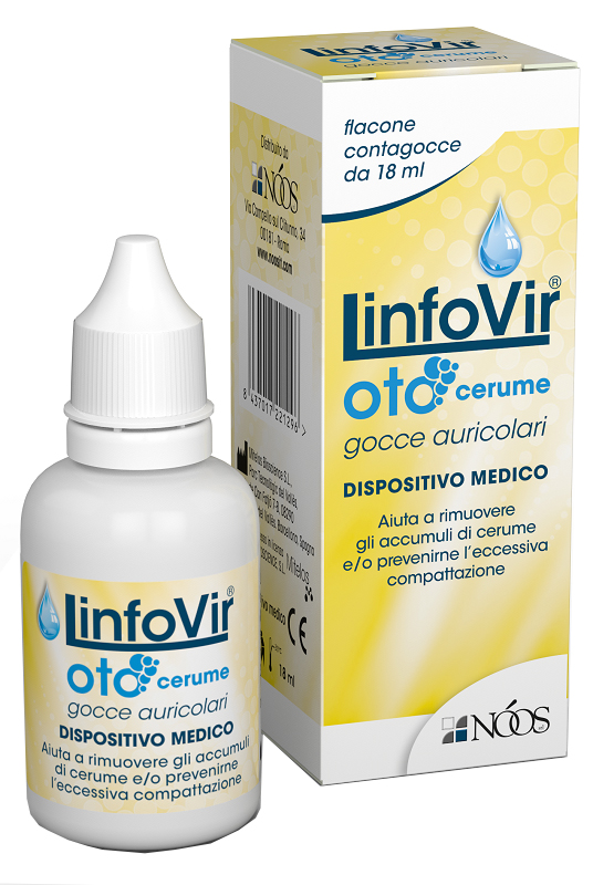 LINFOVIR OTO CERUME GOCCE AURICOLARI 18 ML - FARMAPRIME
