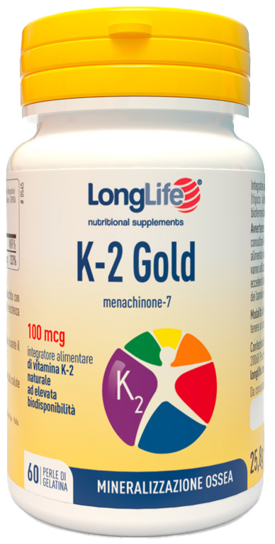 LONGLIFE K-2 GOLD 60 PERLE - FARMAPRIME