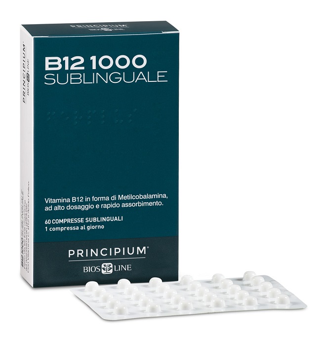 PRINCIPIUM B12 1000 60 COMPRESSE SUBLINGUALI - FARMAPRIME