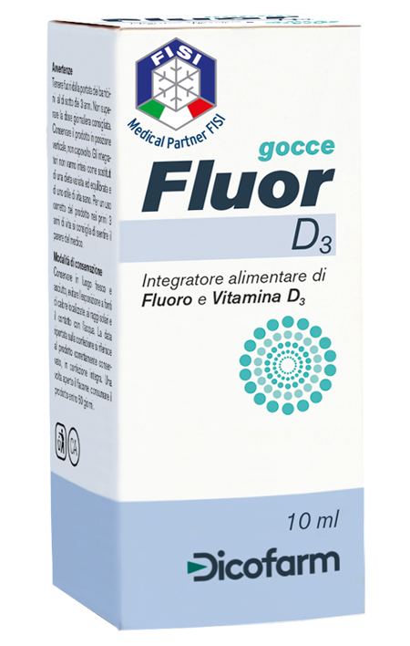 FLUOR D3 GOCCE 10 ML - FARMAPRIME