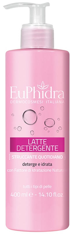 EUPHIDRA LATTE DETERGENTE STRUCCANTE QUOTIDIANO 400 ML - FARMAPRIME