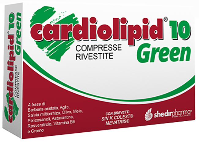 CARDIOLIPID 10 GREEN 30 COMPRESSE RIVESTITE - FARMAPRIME