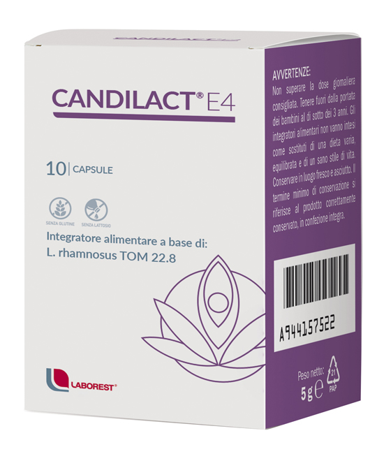 CANDILACT E4 10 CAPSULE - FARMAPRIME