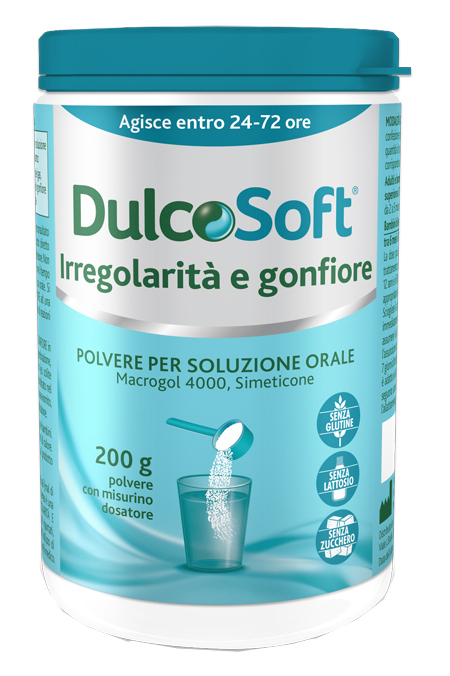 DULCOSOFT IRREGOLARITA' E GONFIORE POLVERE SOLUBILE 200 G - FARMAPRIME