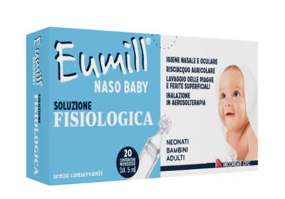 EUMILL NASO BABY SOLUZIONE FISIOLOGICA 20 CONTENITORI MONODOSE 5 ML - FARMAPRIME