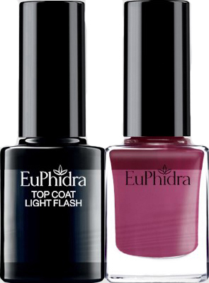 EUPHIDRA SMALTO SEMIPERM+TOP COAT LIGHT PROTETTIVO SP02 10 ML - FARMAPRIME