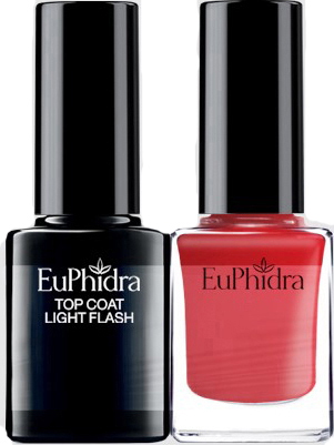 EUPHIDRA SMALTO SEMIPERM+TOP COAT LIGHT PROTETTIVO SP04 10 ML - FARMAPRIME
