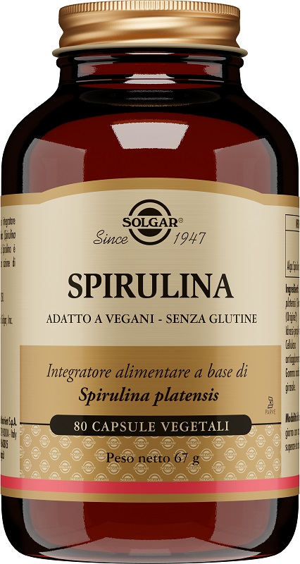 SPIRULINA 80 CAPSULE VEG - FARMAPRIME