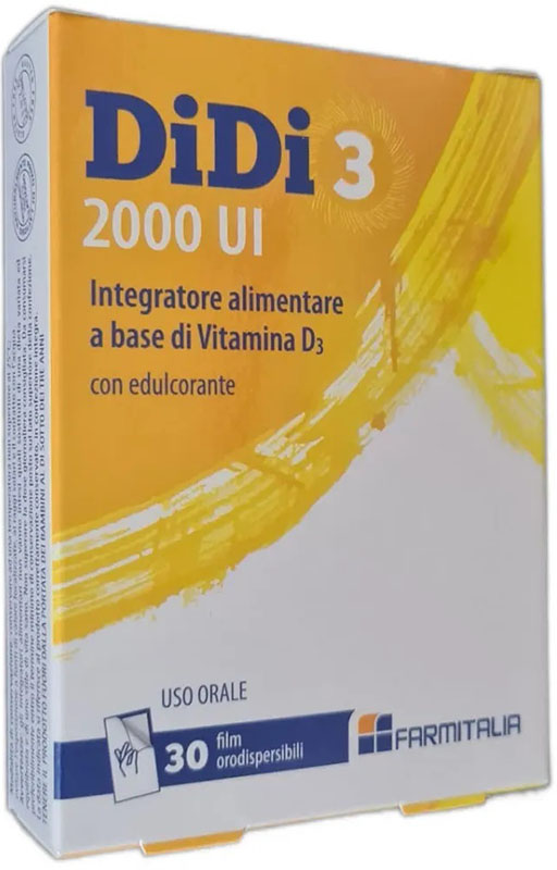 DIDI3 2000 UI 30 FILM ORODISPERSIBILI - FARMAPRIME