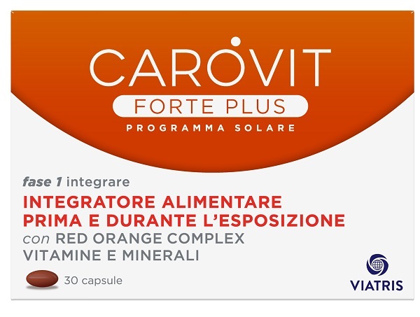 CAROVIT FORTE PLUS PROGRAMMA SOLARE 30 CAPSULE BL - FARMAPRIME