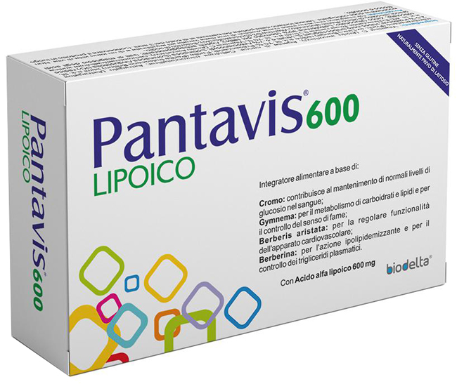 PANTAVIS 600 LIPOICO 30 COMPRESSE - FARMAPRIME