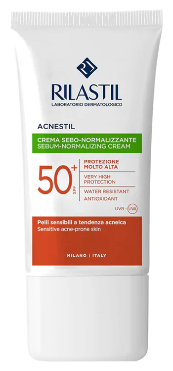 RILASTIL SUN SYSTEM ACNESTIL CREMA SPF50+ 40 ML - FARMAPRIME