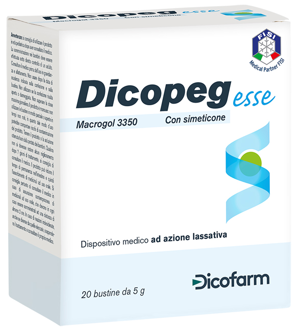 DICOPEG ESSE 20 BUSTE 5 G MACROGOL 3350 - FARMAPRIME
