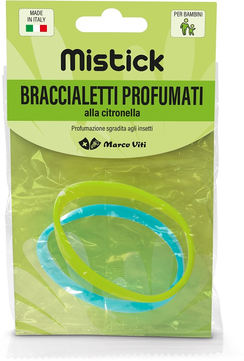 MISTICK BRACCIALETTI AZZURRO + VERDE 2 PEZZI - FARMAPRIME