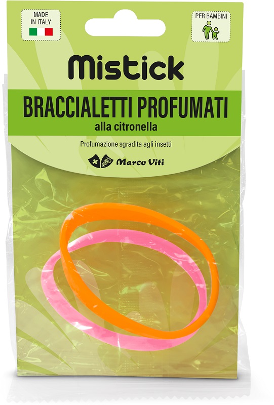 MISTICK BRACCIALETTI ROSA + ARANCIA 2 PEZZI - FARMAPRIME