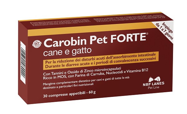 CAROBIN PET FORTE 30 COMPRESSE - FARMAPRIME