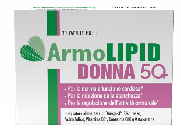 ARMOLIPID DONNA 50+ 30 CAPSULE MOLLI - FARMAPRIME