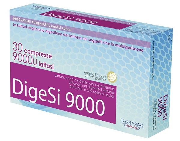 DIGESI 9000 30 COMPRESSE 9000U LATTASI - FARMAPRIME