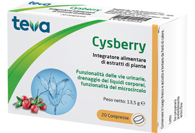 CYSBERRY TEVA 20 COMPRESSE - FARMAPRIME
