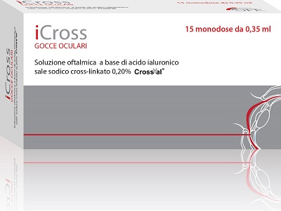 ICROSS SOLUZIONE OFTALMICA ACIDO IALURONICO CROSS-LINKATO 0,2% 15 MONODOSI DA 0,35 ML - FARMAPRIME