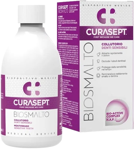 CURASEPT BIOSMALTO COLLUTORIO DENTI SENSIBILI 300 ML - FARMAPRIME