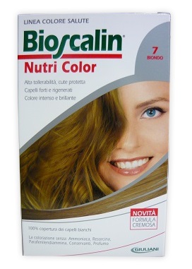 BIOSCALIN NUTRI COLOR 7 BIONDO SINCROB 124 ML - FARMAPRIME