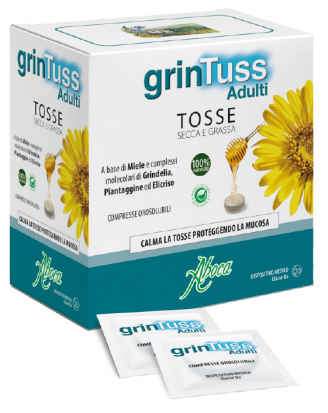 GRINTUSS ADULTI 20 COMPRESSE CON POLIRESIN 1,5 G - FARMAPRIME