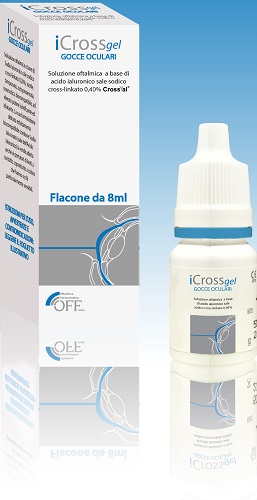 ICROSS GEL GOCCE OCULARI ACIDO IALURONICO CROSS-LINKATO 0,4% 8 ML - FARMAPRIME