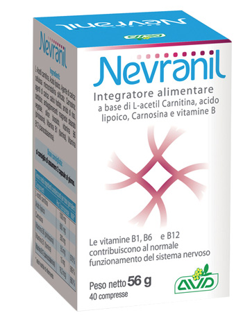 NEVRANIL 40 COMPRESSE - FARMAPRIME