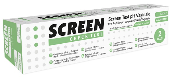 SCREEN TEST PH VAGINALE 2 PEZZI - FARMAPRIME