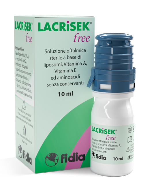 LACRISEK FREE SOLUZIONE OFTALMICA SENZA CONSERVANTI 10 ML - FARMAPRIME