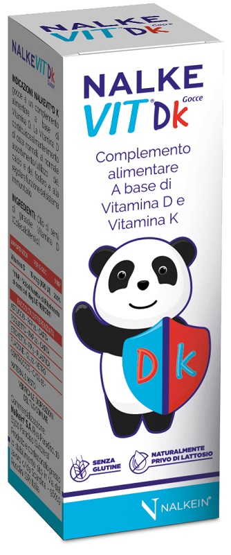 NALKEVIT DK GOCCE CON VITAMINA D3 E K1 9 ML - FARMAPRIME