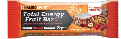 TOTAL ENERGY FRUIT BAR CRANBERRY & NUTS 35 G - FARMAPRIME