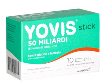 YOVIS STICK 10 BUSTINE DA 1,5 G - FARMAPRIME